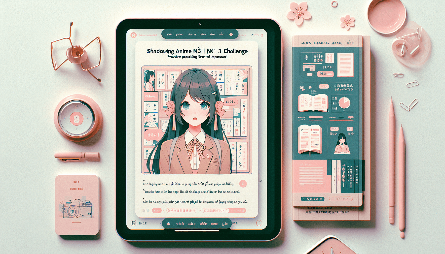 Thử Thách Shadowing Anime N3: Luyện Nói Tiếng Nhật Tự Nhiên!