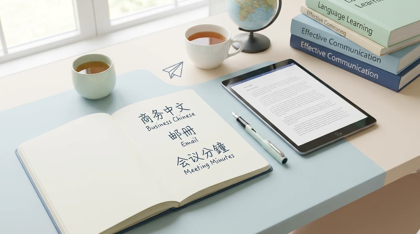 商务中文进阶：职场邮件与会议纪要的专业写作指南