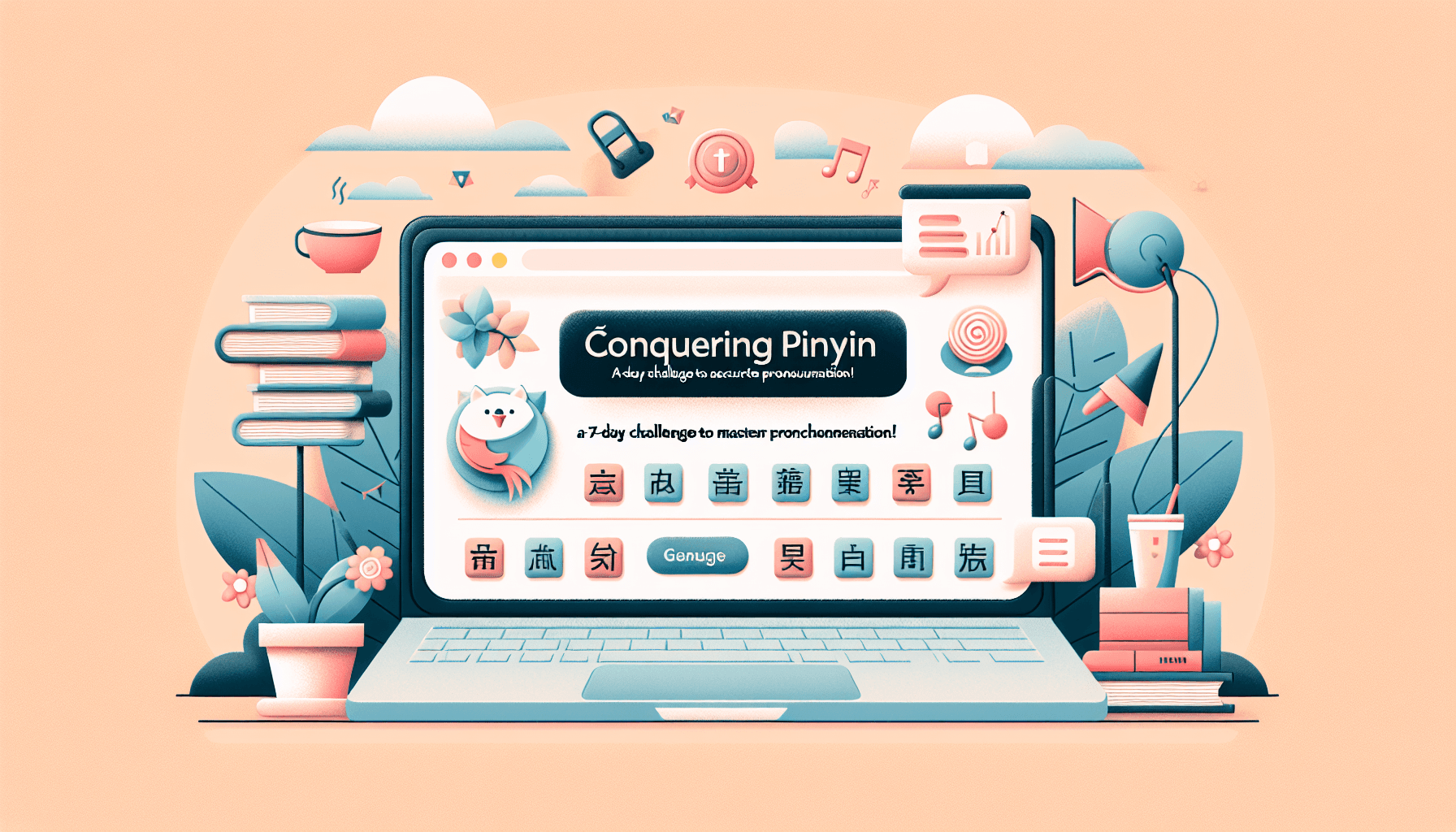 Chinh Phục Pinyin: Thử Thách 7 Ngày Luyện Phát Âm Chuẩn!