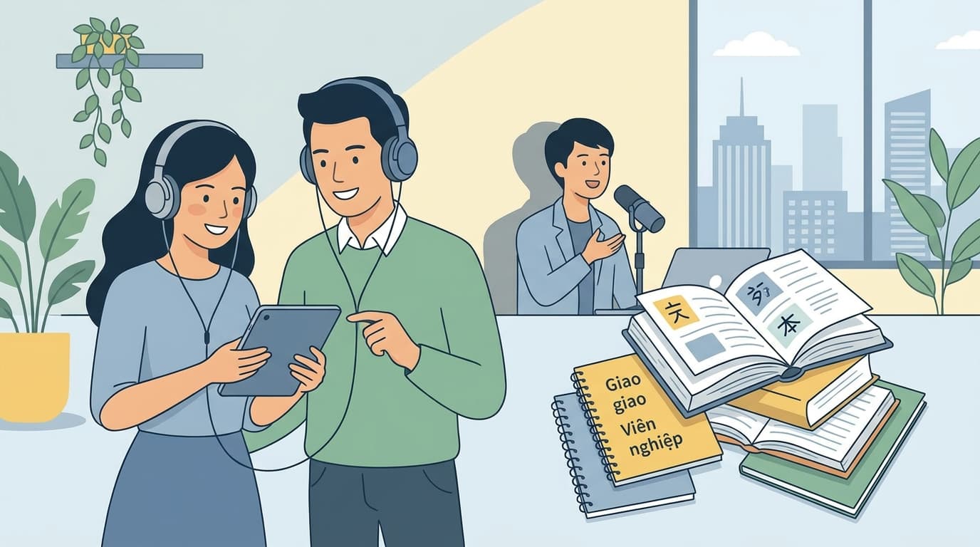 Shadowing tiếng Nhật: Nâng cao phản xạ, tự tin phỏng vấn
