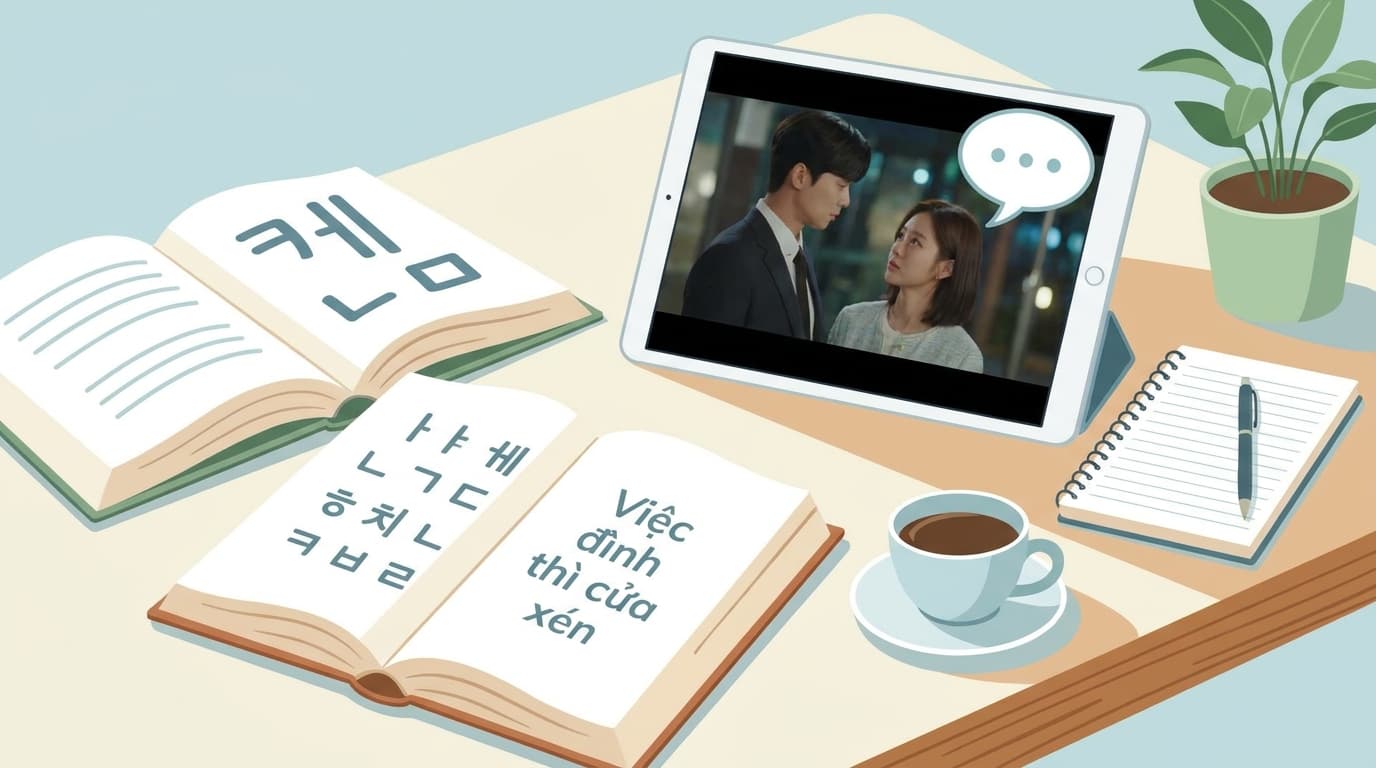 Cách dùng từ chào hỏi tiếng Hàn chuẩn như phim truyền hình