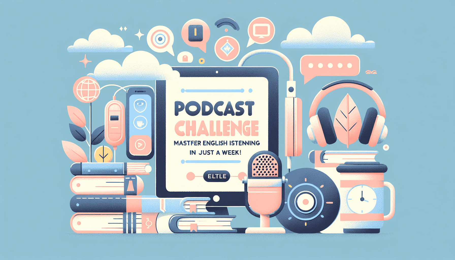 Thử Thách Podcast: Luyện Nghe Tiếng Anh Cấp Tốc Trong 1 Tuần!