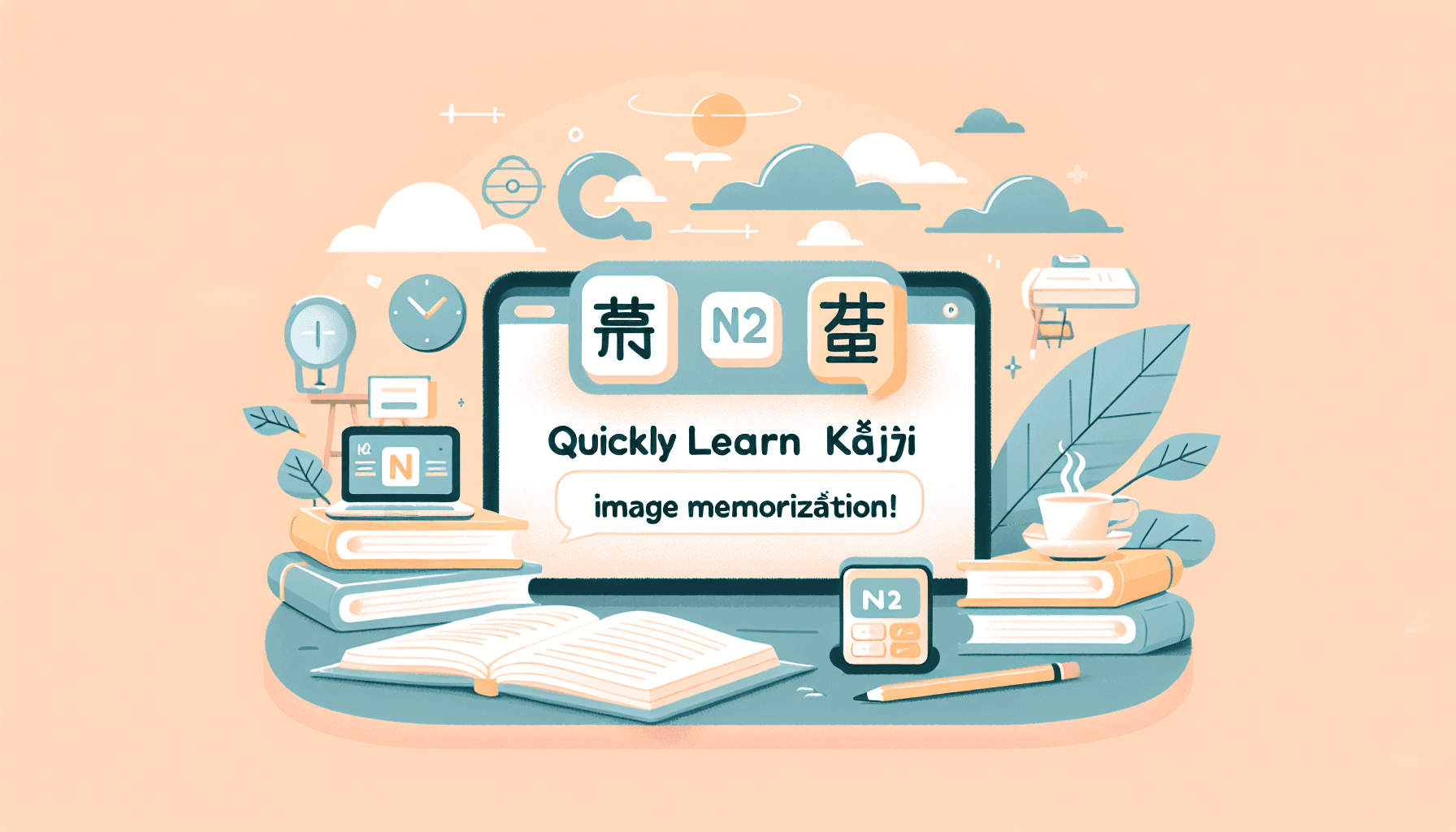 Học Hán Tự N2 Cấp Tốc Bằng Phương Pháp Ghi Nhớ Hình Ảnh!