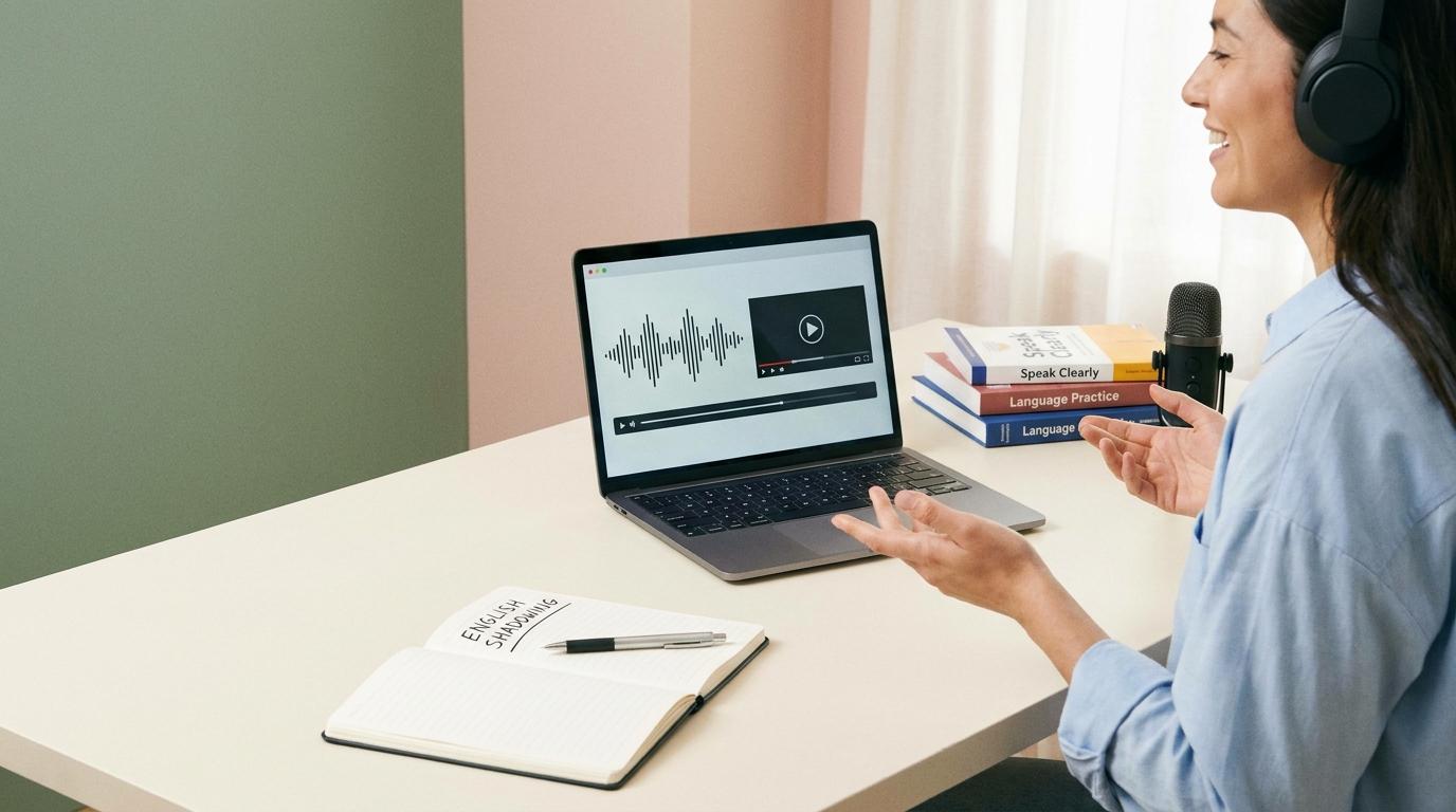English Shadowing Practice: Speak Clearly with Videos