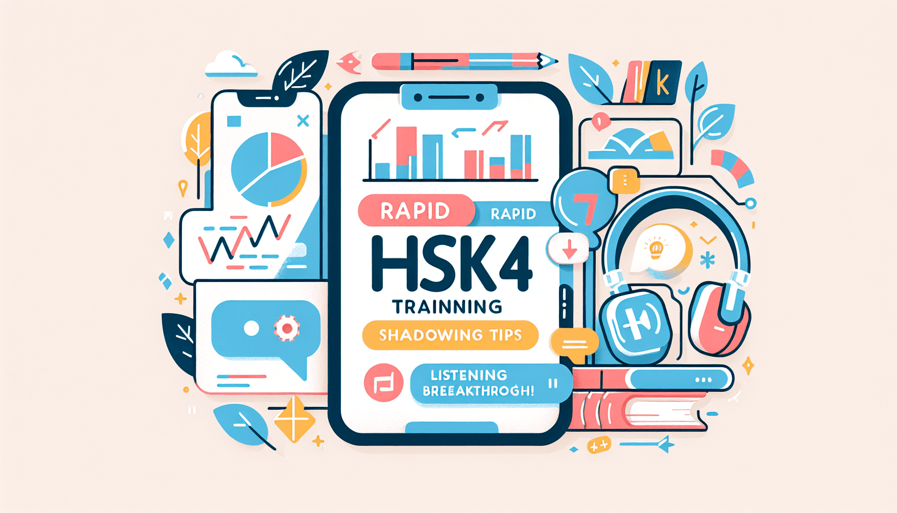 Luyện HSK 4 cấp tốc: Bí kíp Shadowing, Bứt Phá Nghe!