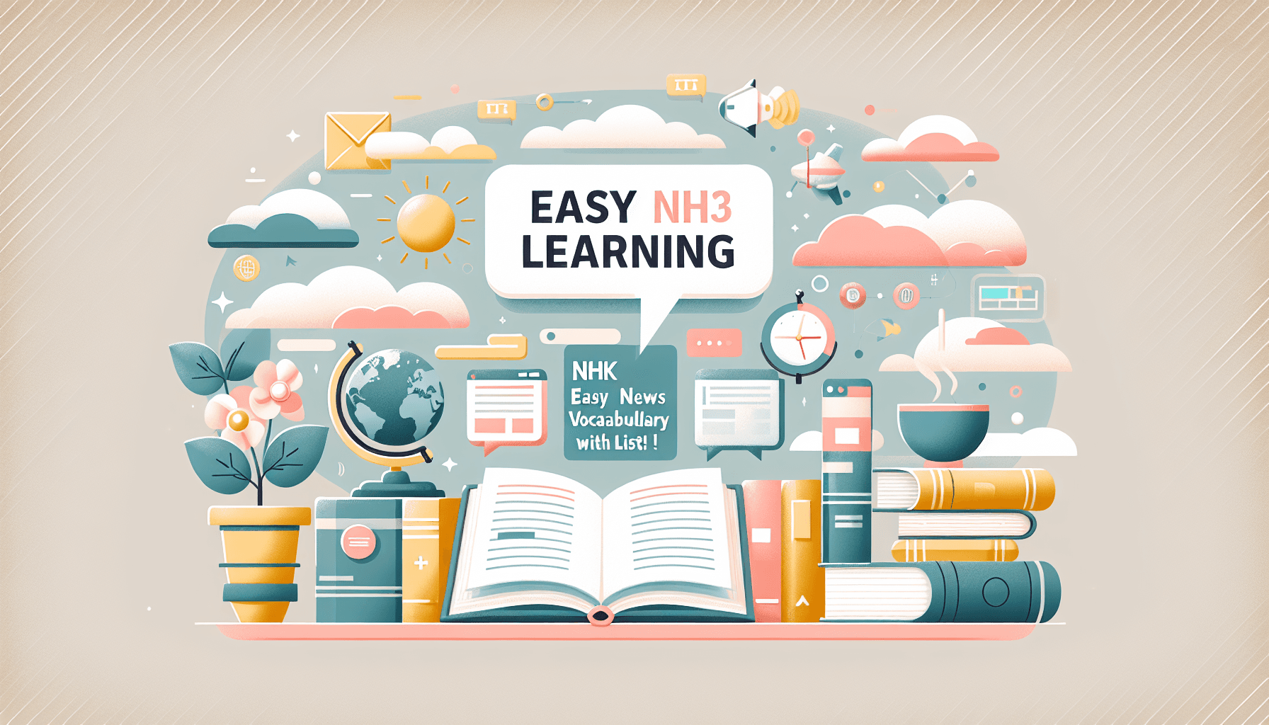 Học N3 dễ dàng: Từ vựng NHK Easy News (có list!)