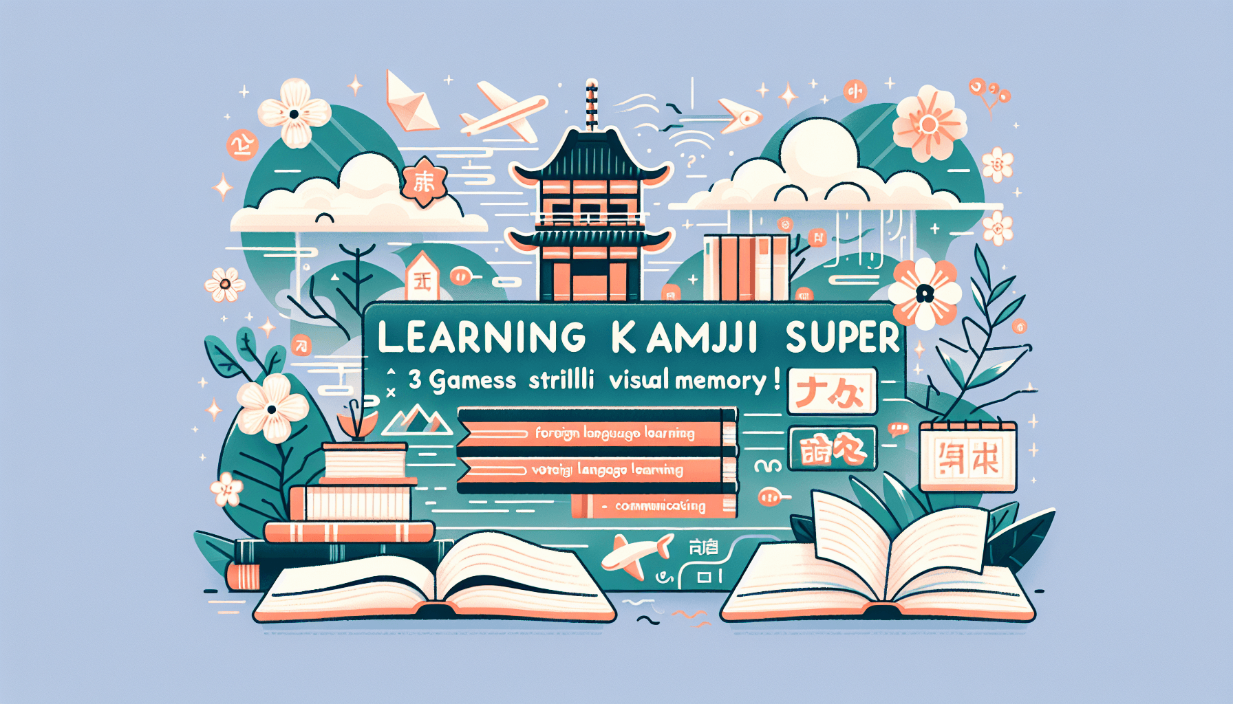 Học Kanji siêu tốc: 3 game kích thích trí nhớ thị giác!