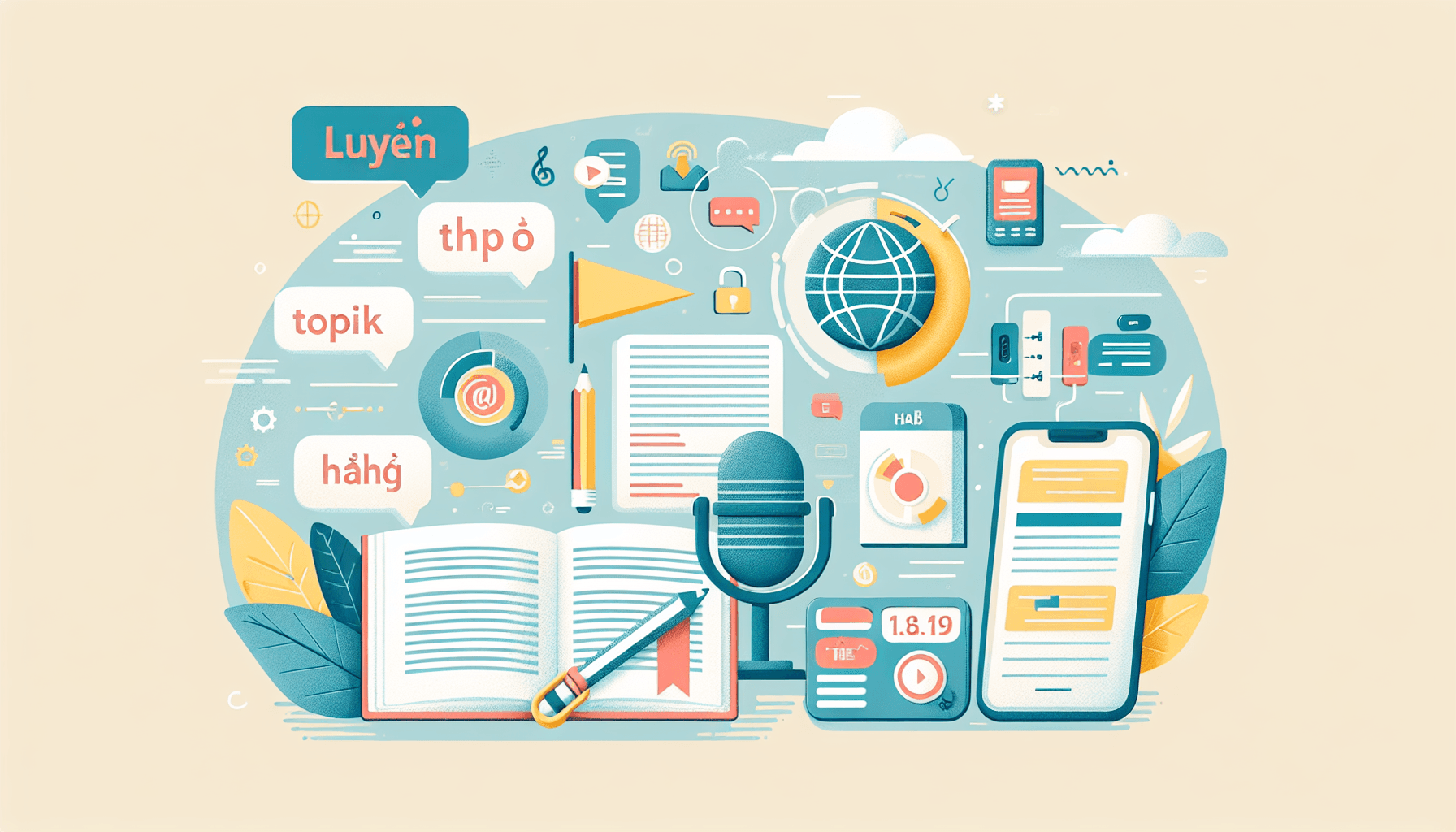 Luyện thi TOPIK 듣기 đỉnh cao: Bí kíp podcast "bách phát bách trúng"