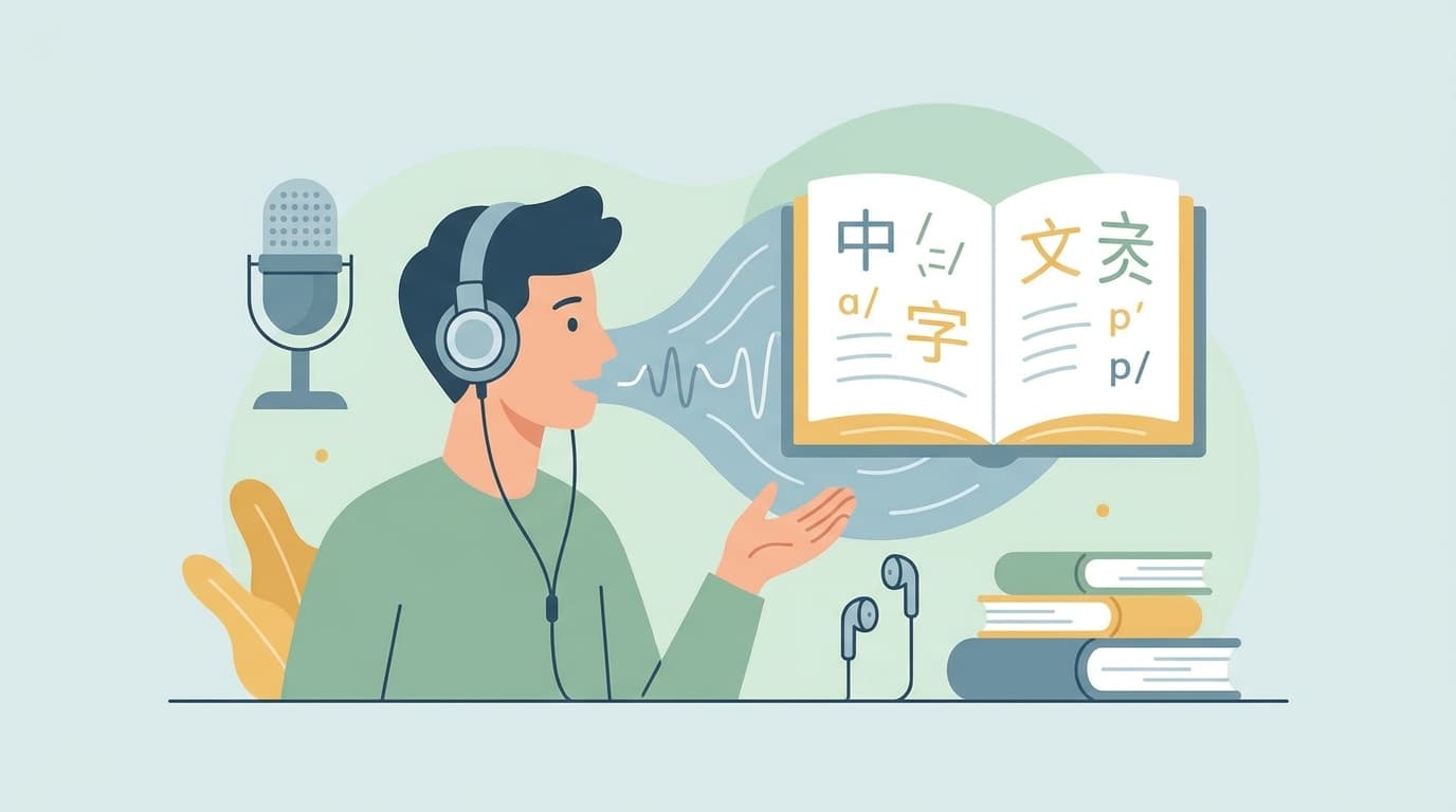 中国語シャドーイング入門：ネイティブのリズムと声調を同時に学ぶ