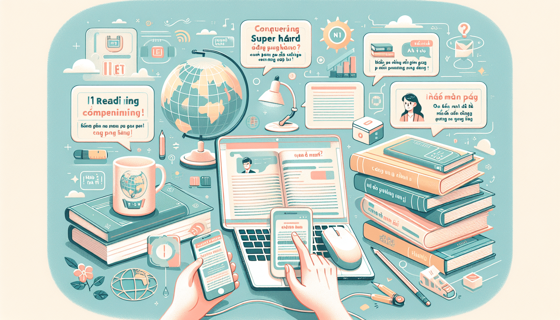 Luyện thi N1: Chinh phục đọc hiểu N1 siêu khó!