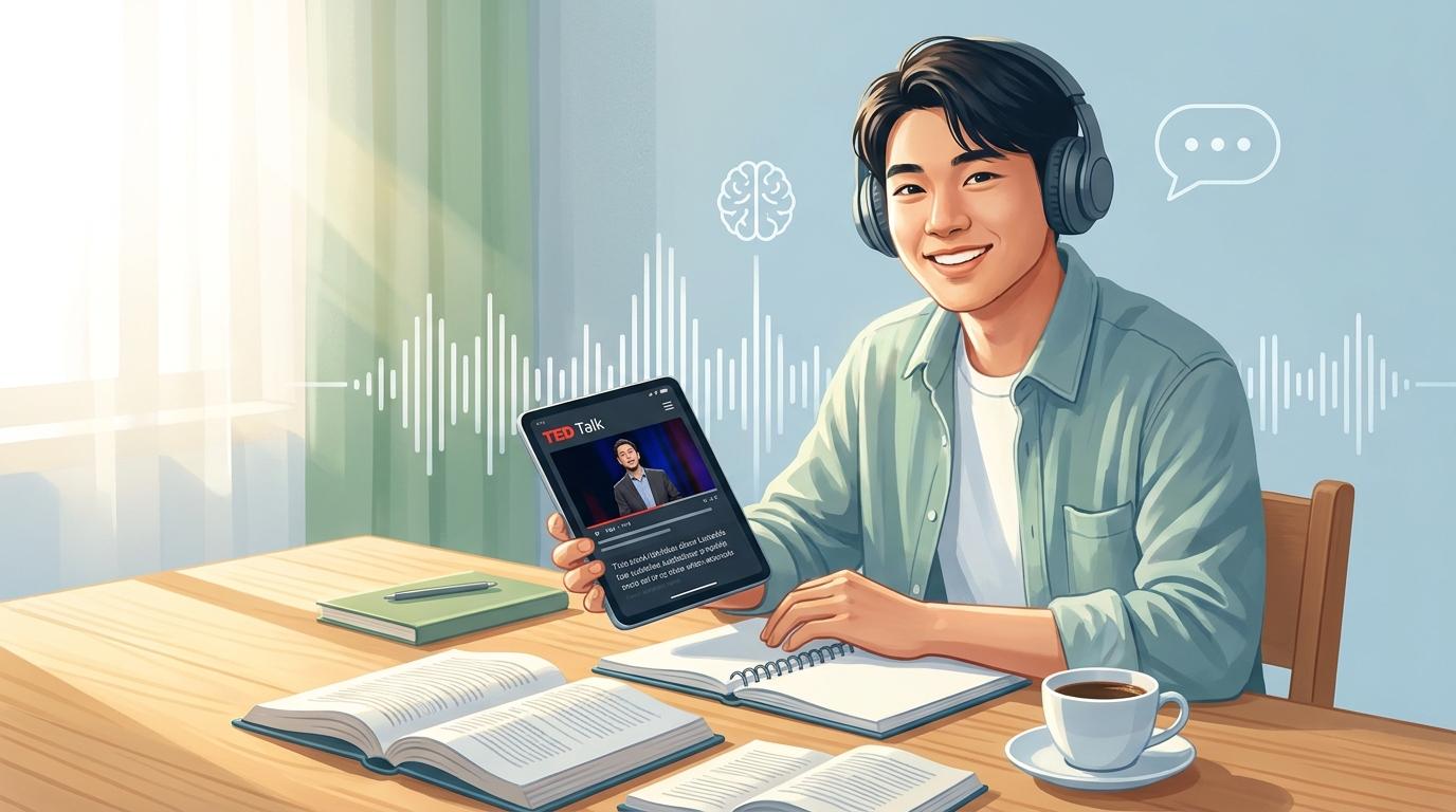 Luyện nghe tiếng Anh Intermediate qua TED Talks hiệu quả