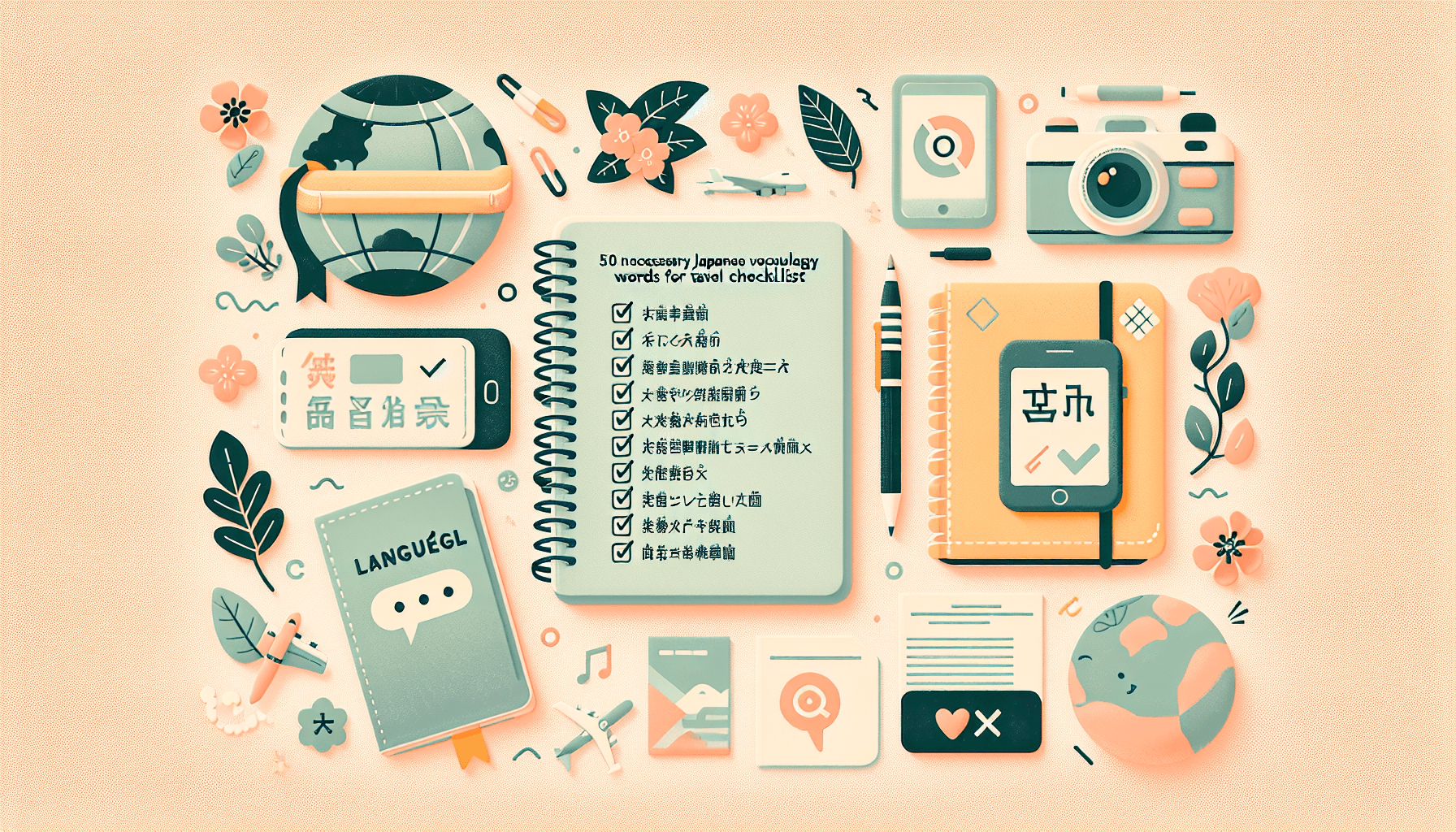 50 Từ Vựng Tiếng Nhật Cần Thiết Cho Du Lịch (Checklist)