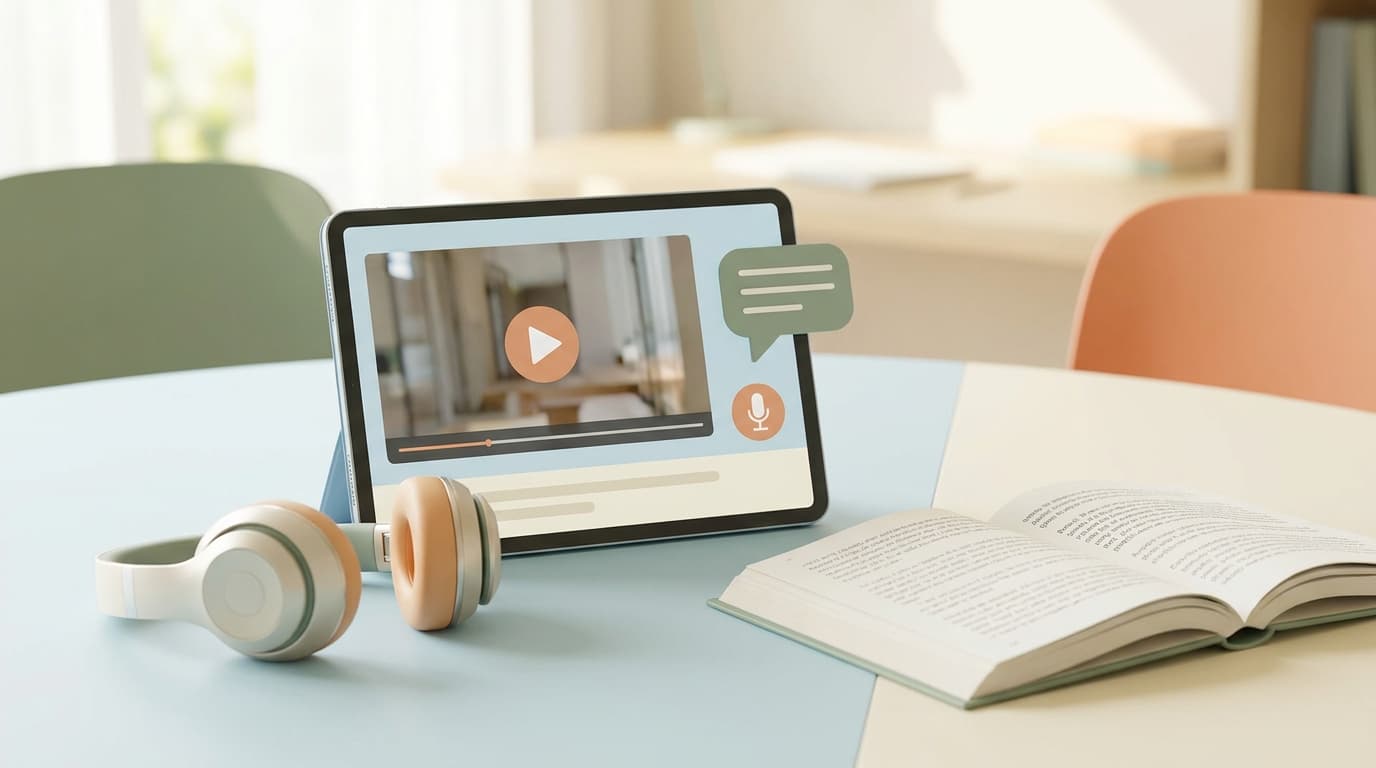 Sprache lernen mit Kurzvideos & Shadowing – so geht's
