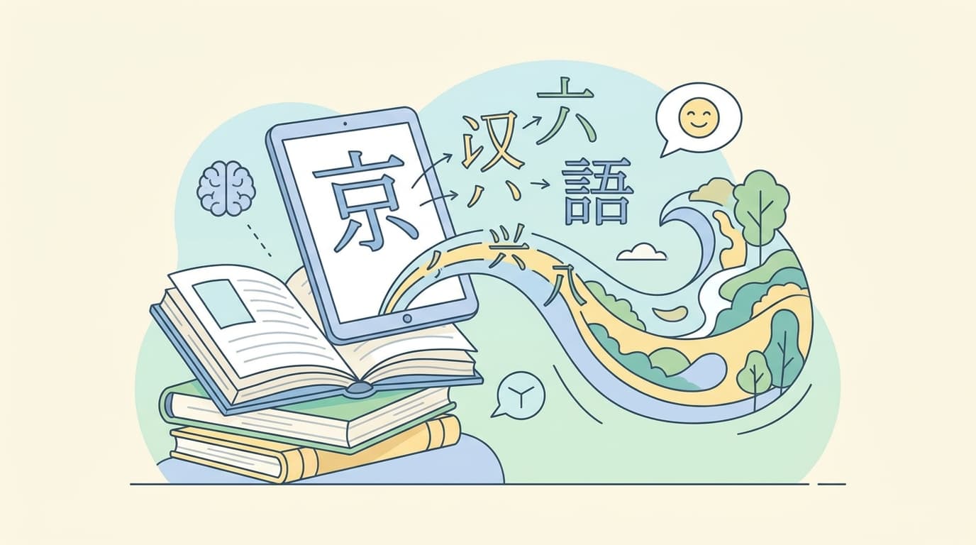 漢字1000字を3ヶ月で覚える｜部首とストーリー記憶法
