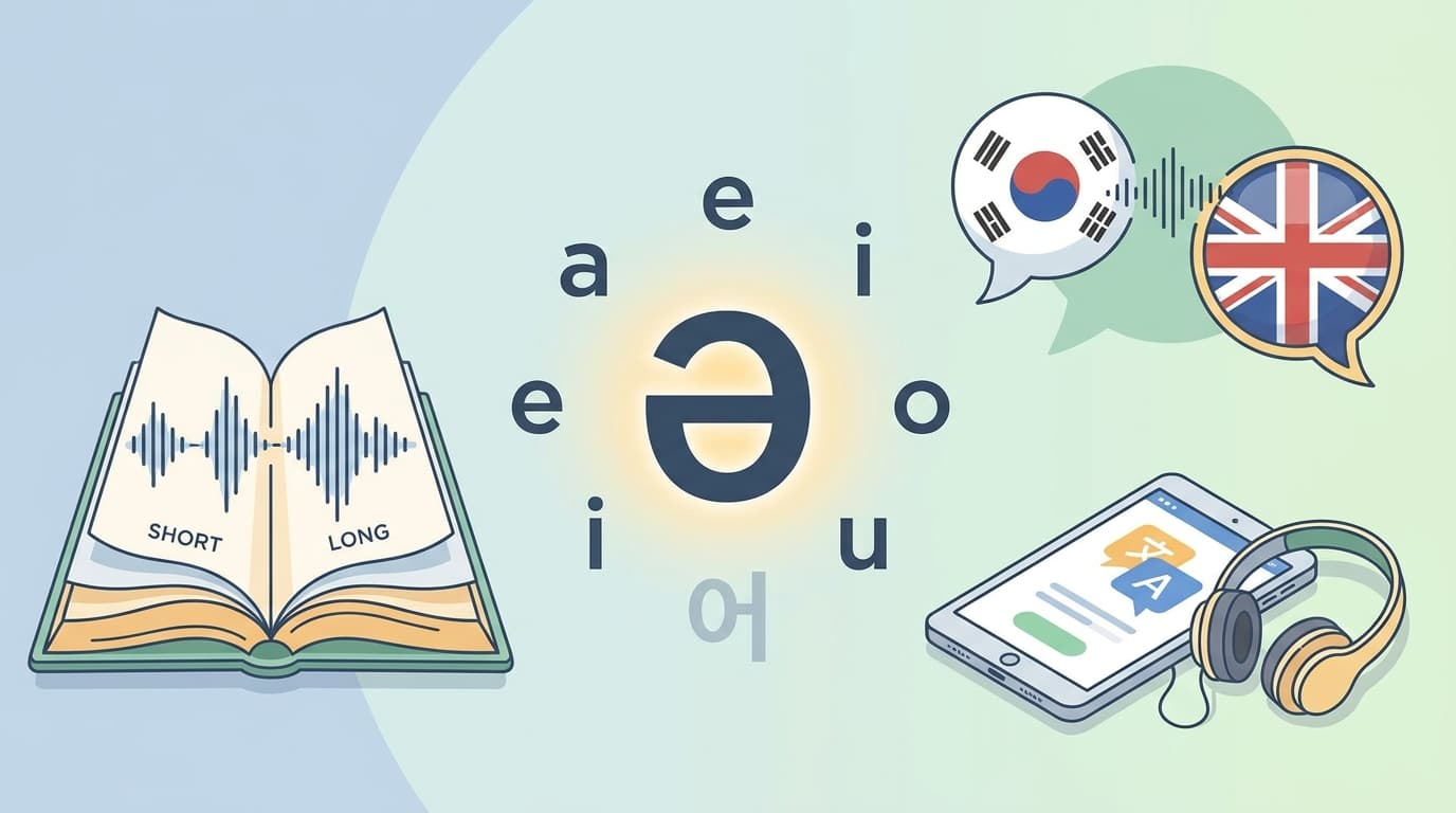 Master English Vowel Length & Schwa for Korean Speakers