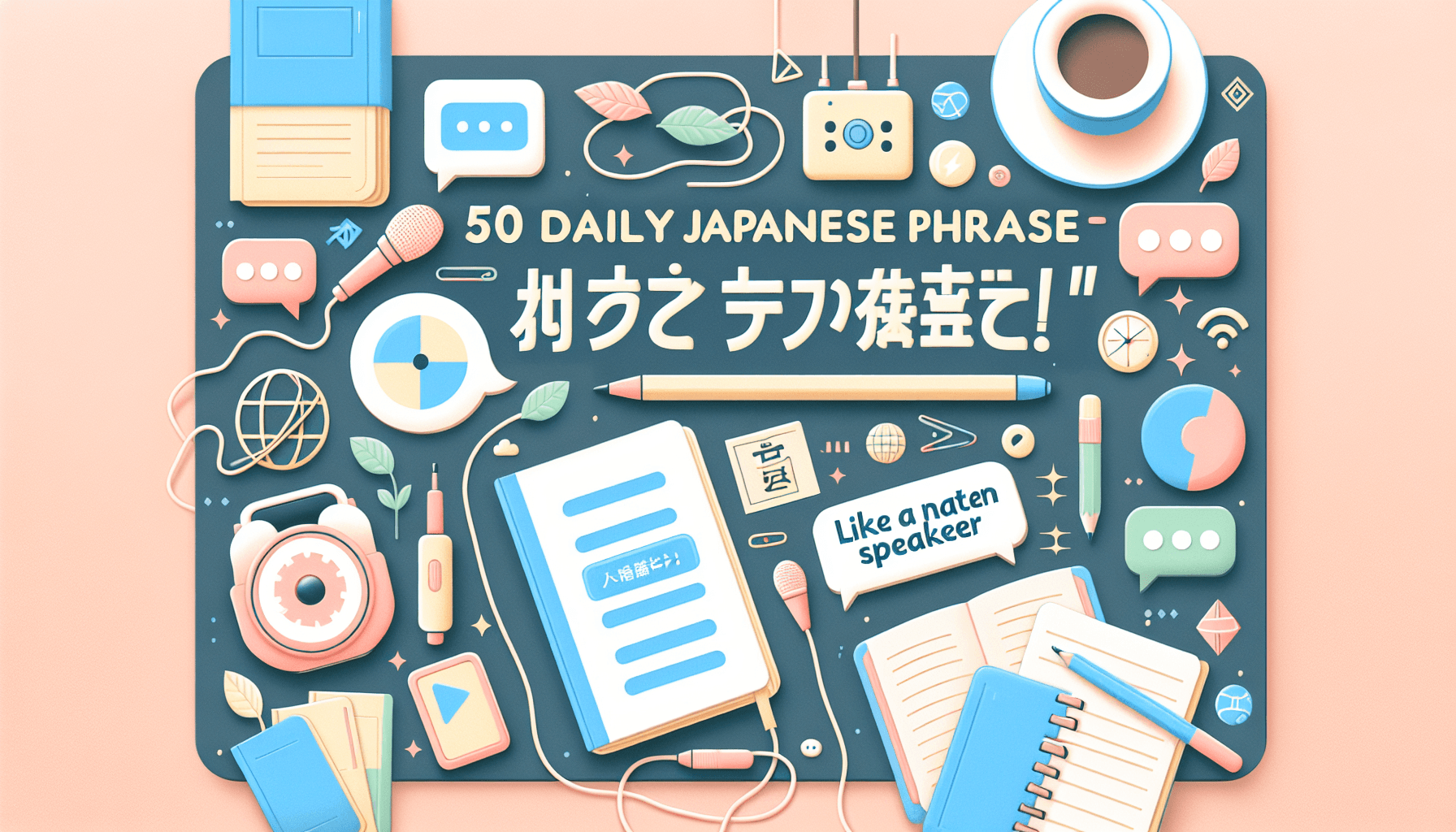 50 Cụm Từ Tiếng Nhật Giao Tiếp Hàng Ngày Như Người Bản Xứ!