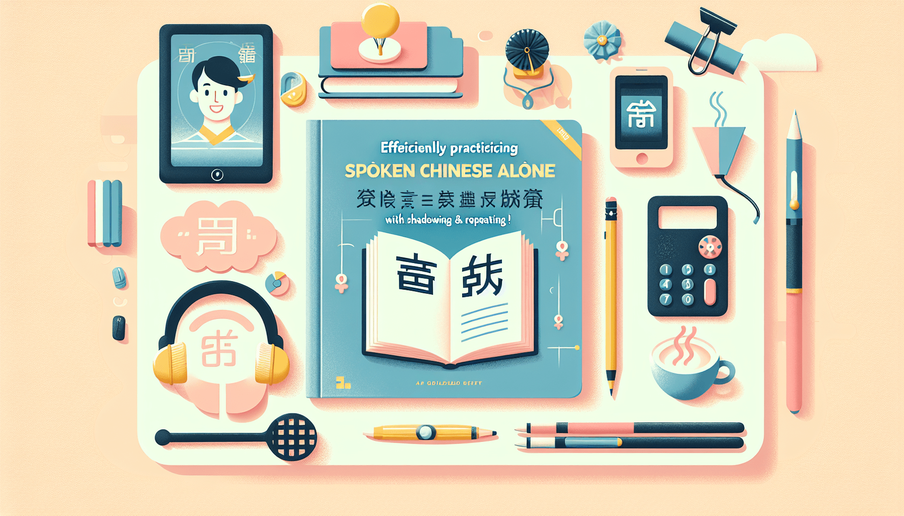 Luyện nói tiếng Trung một mình hiệu quả với Shadowing & Repeating!