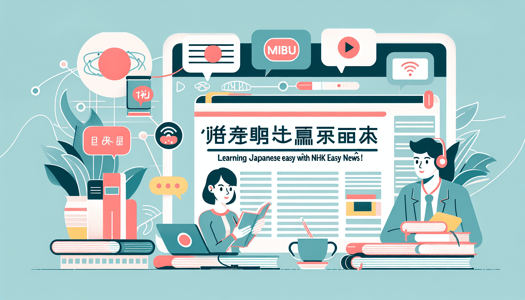 Luyện nghe tiếng Nhật siêu dễ với NHK Easy News!