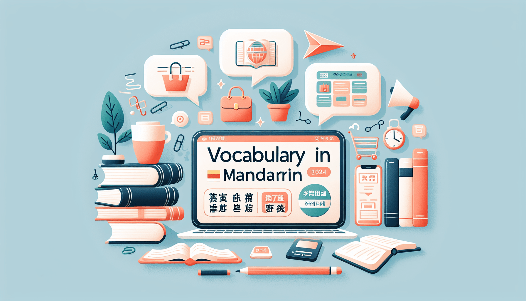 Từ vựng tiếng Trung: Mua sắm, Ăn uống, Công sở [Cập nhật 2024]