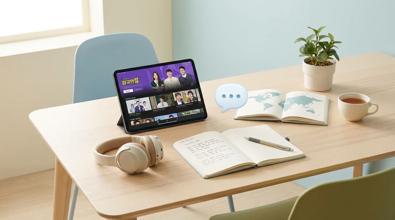 Học Tiếng Hàn qua Variety Show: Bí kíp Shadowing chuẩn người bản xứ