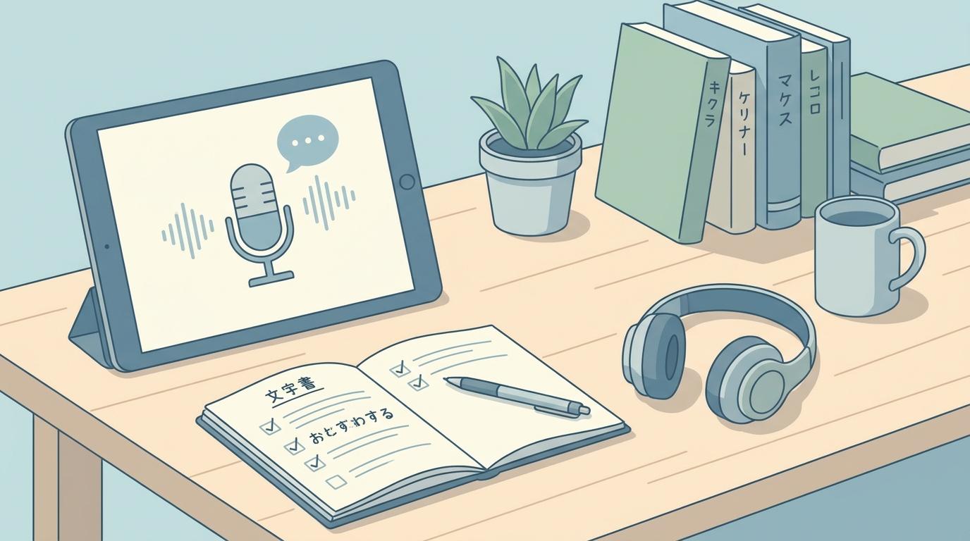 オンラインで日本語スピーキング練習を増やす方法｜独学者向け毎日話せる録音・添削・復習ルーティン実践術