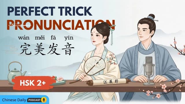 改善中文发音的秘密 | The Secret to Improve Chinese Pronunciation | Chinese Daily Podcast