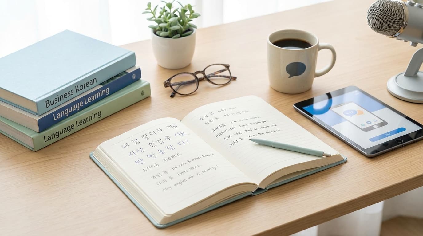 Korean for Business: Essential Workplace Phrases