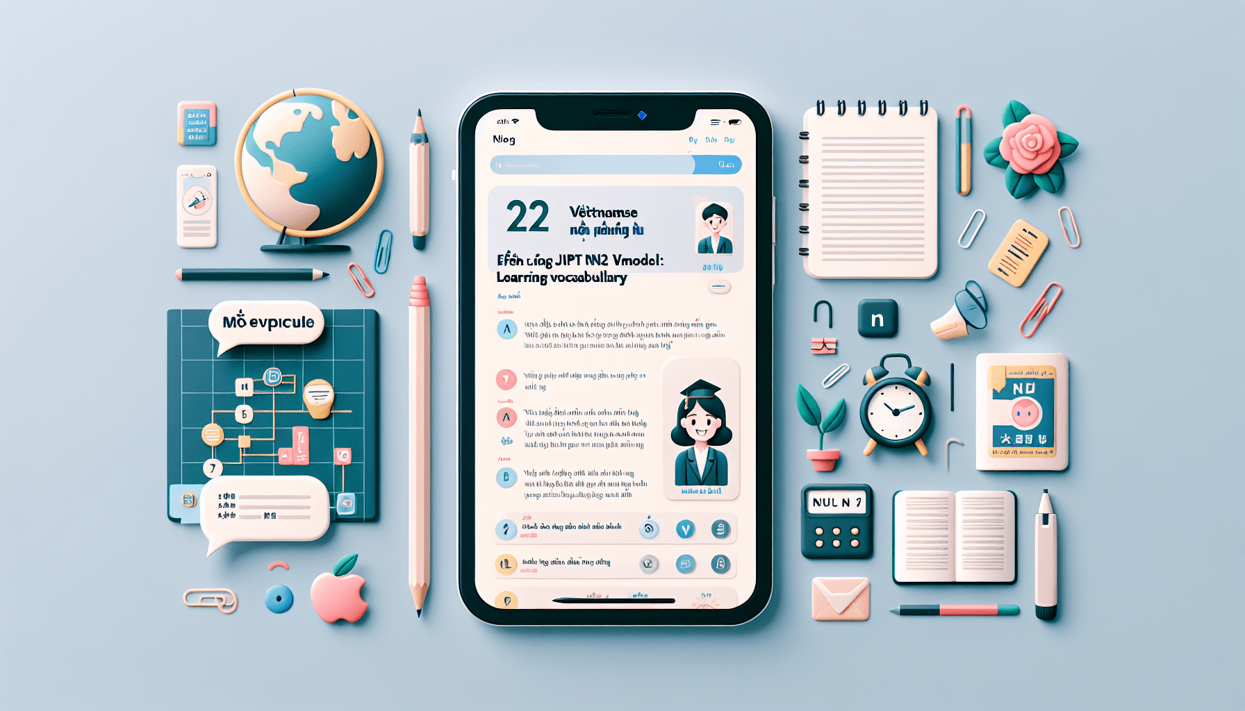 Mẫu Anki JLPT N2: Học Từ Vựng Hiệu Quả & Miễn Phí!