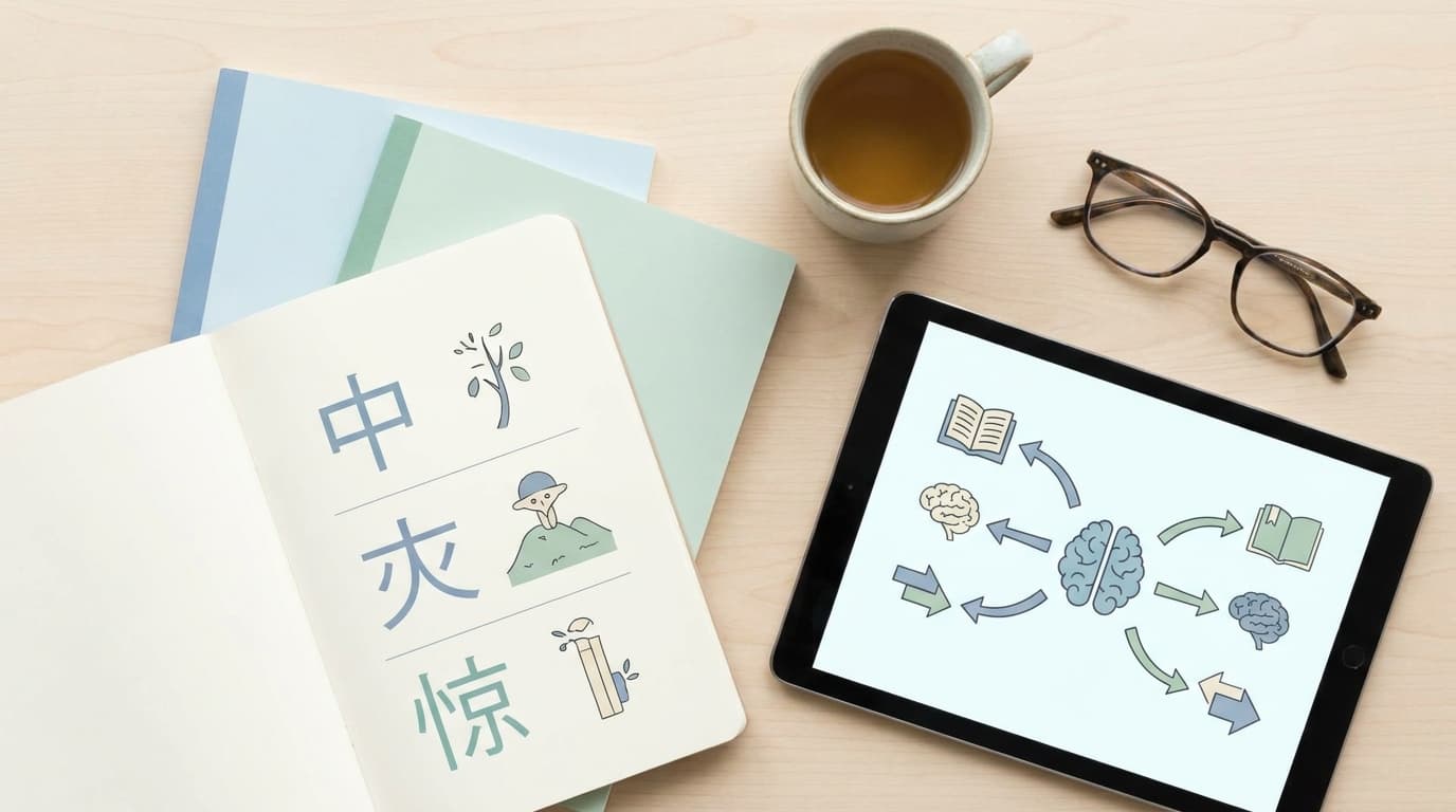漢字1000字を3ヶ月で覚える!部首とストーリー記憶法