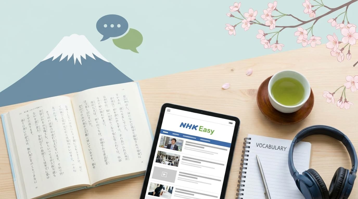 Kỹ thuật Narrow Reading: Học từ vựng tiếng Nhật qua NHK Easy