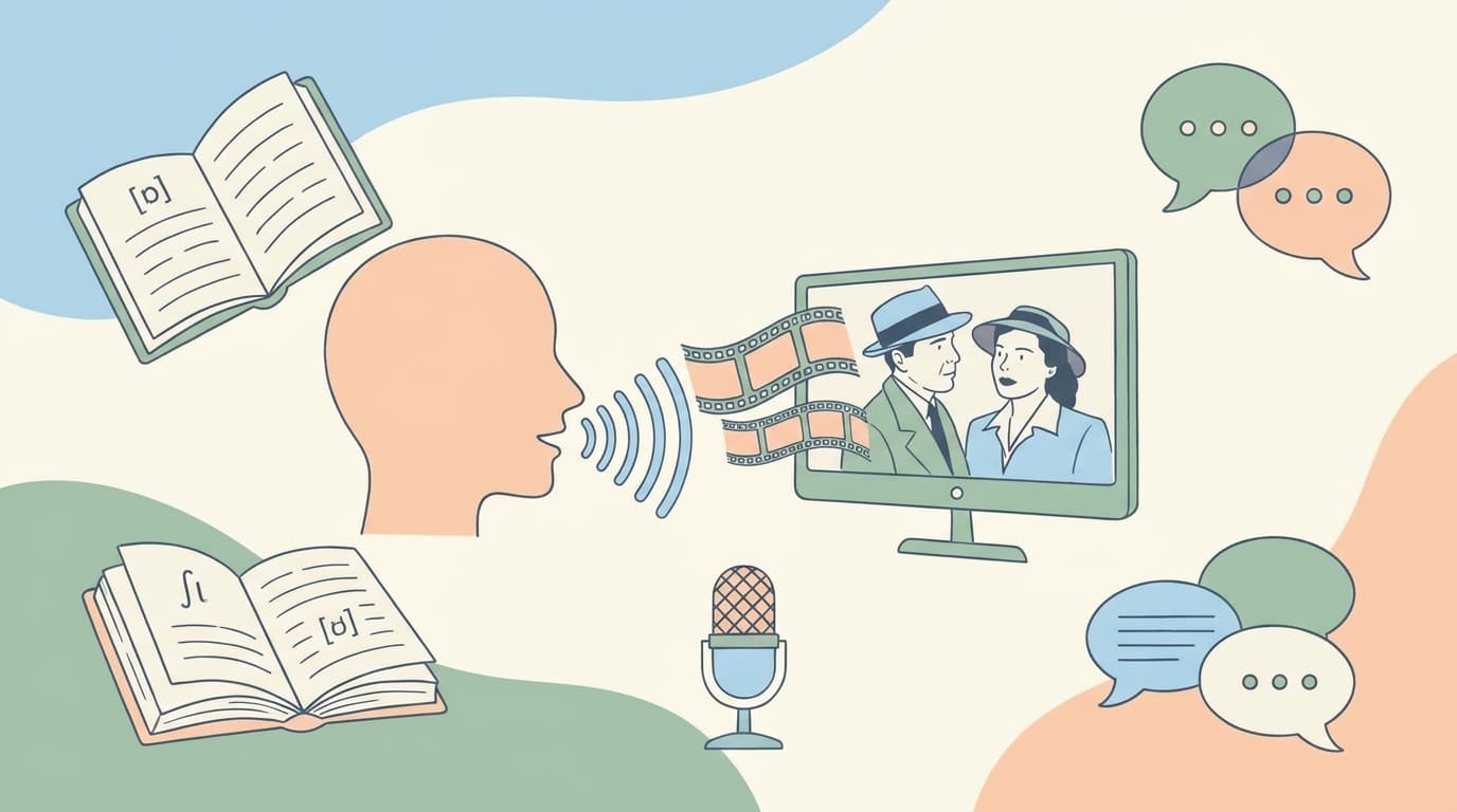 Boost English Pronunciation with Movie Shadowing