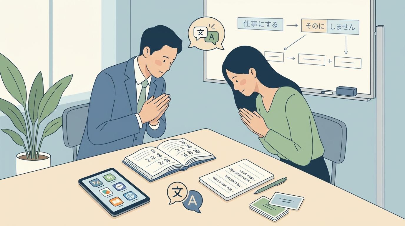 Keigo Phỏng vấn Xin việc Nhật: Ấn Tượng Cấp Trên Chuẩn!