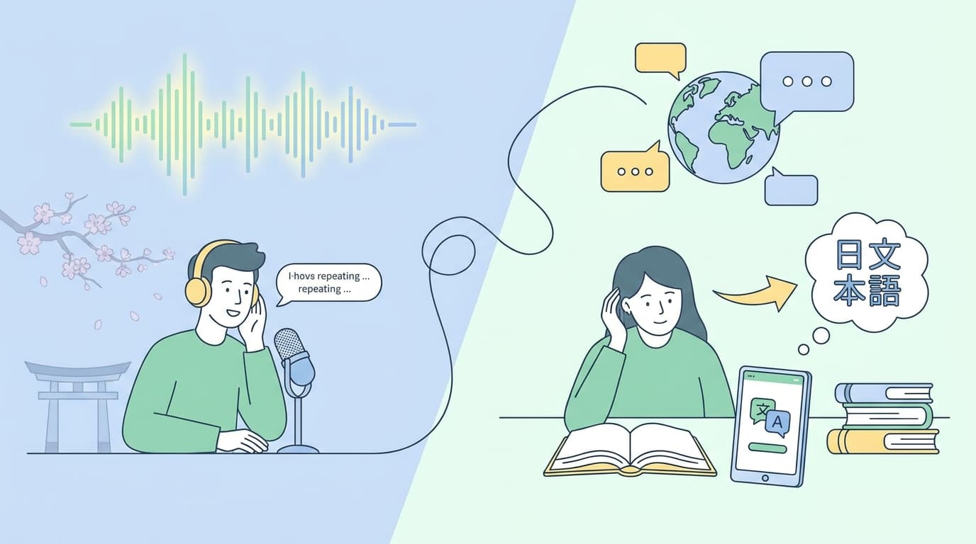 쉐도잉 연습의 정석: 일본어 원어민 억양·속도 마스터하는 3단계 훈련법